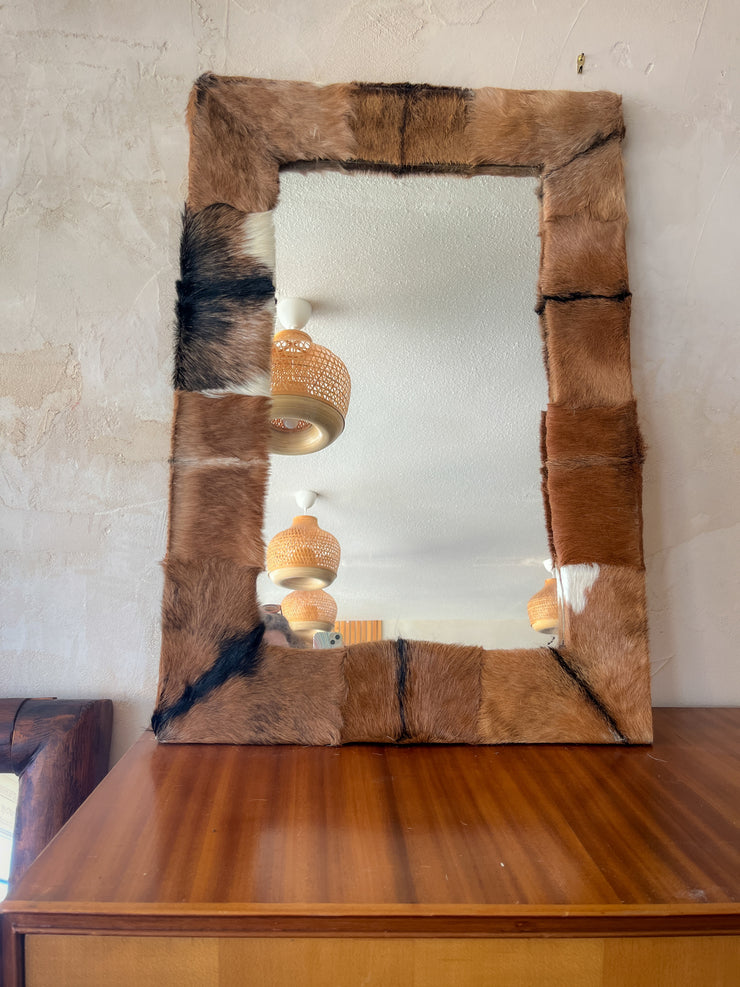 Cowhide Mirrors (4 available)