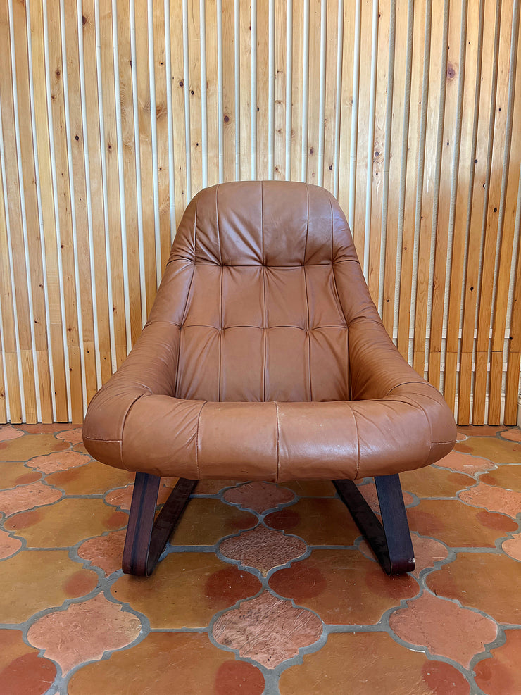 Earth Chair and Ottoman by Percival Lafer