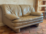 Nicoletti Inspired Leather Loveseat