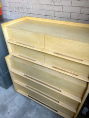 Blonde Mid Century Modern Dresser