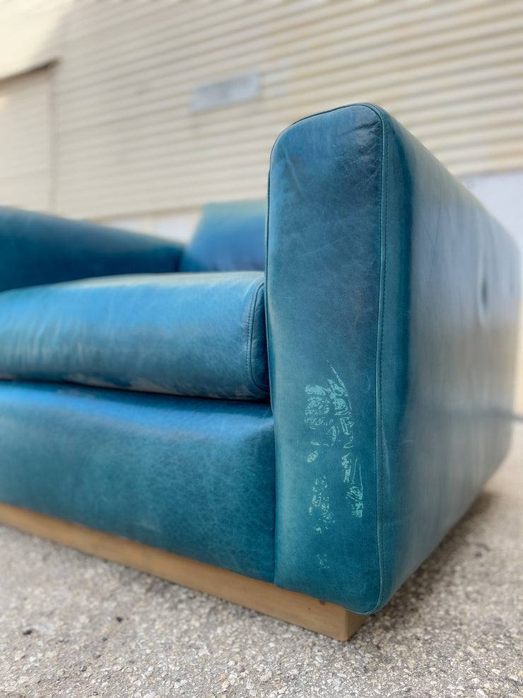 One Kings Lane Leather Club Chairs (priced individually)