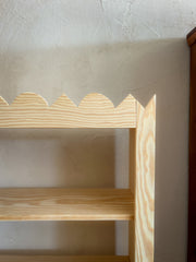 Folk Art Style Pine Shelf