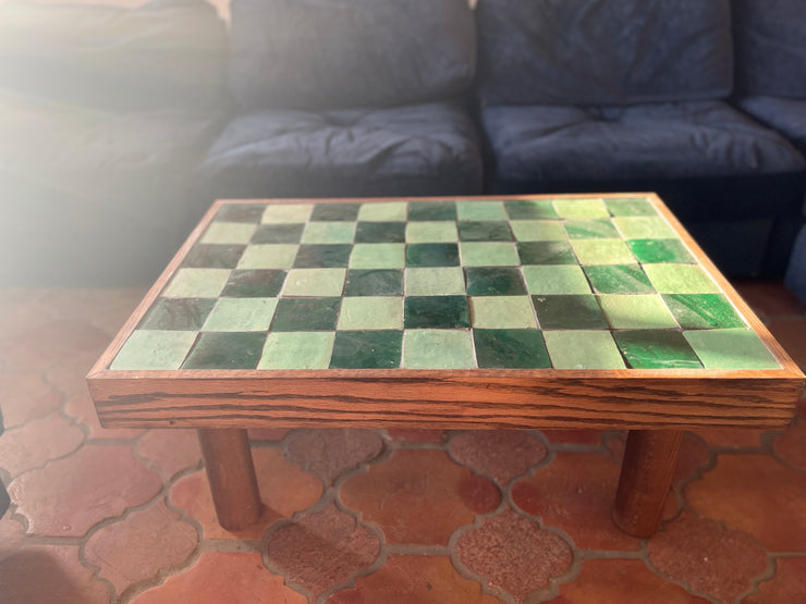 Stampworthy Original Checkered Zellige Coffee Table