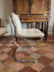 Gastone Rinaldi Leather Chairs (2 available)