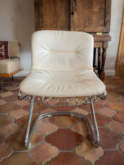 Gastone Rinaldi Leather Chairs (2 available)
