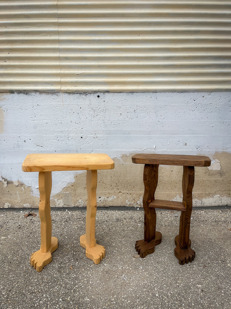 Folk Art Foot Table