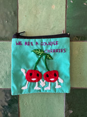 "Chalee" Embroidered Pouches by Hmong Youth in Laos (FREE SHIPPING)