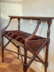 Antique Library Storage Table