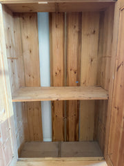 Antique English Pine Armoire