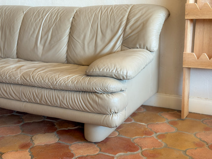 Nicoletti Inspired Leather Sofa