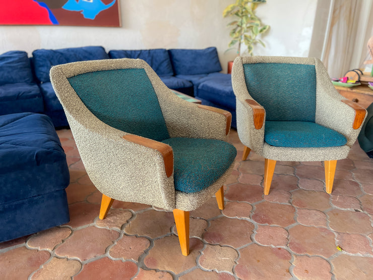 Vintage Danish Lounge Chairs