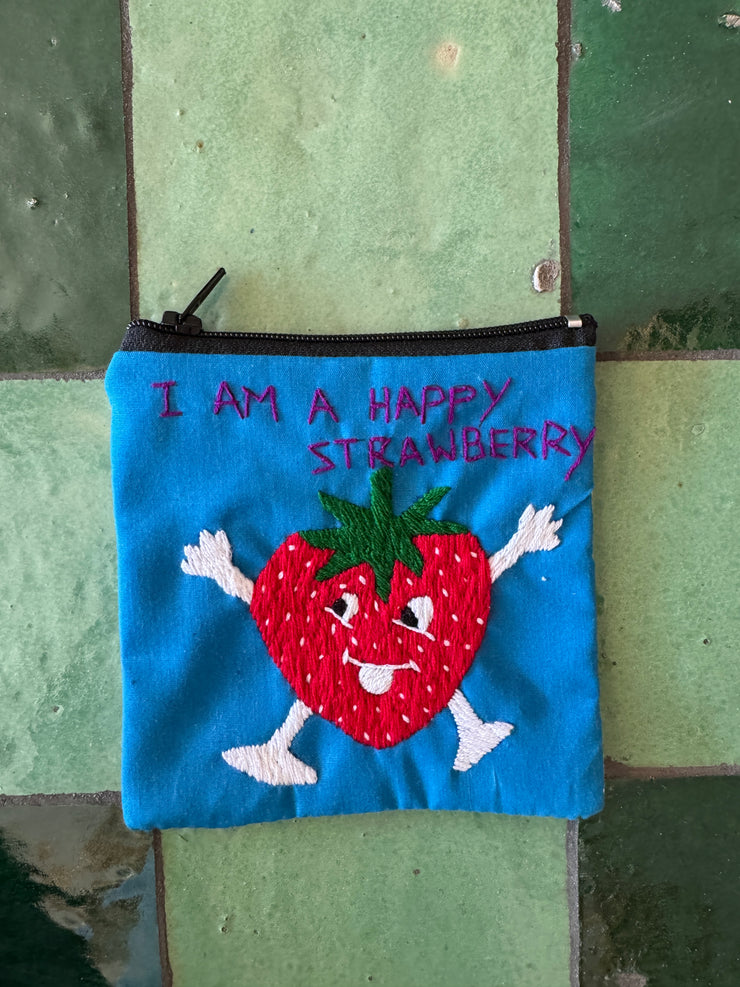 "Chalee" Embroidered Pouches by Hmong Youth in Laos (FREE SHIPPING)