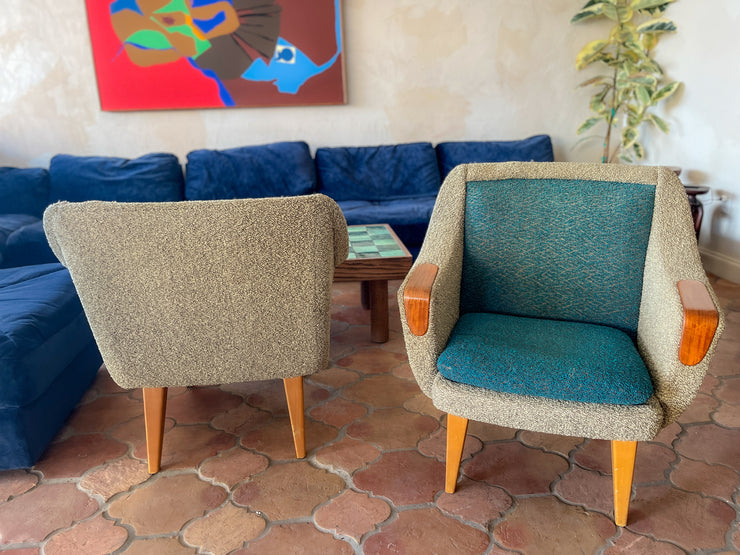 Vintage Danish Lounge Chairs