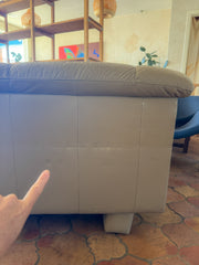 Nicoletti Inspired Leather Sofa