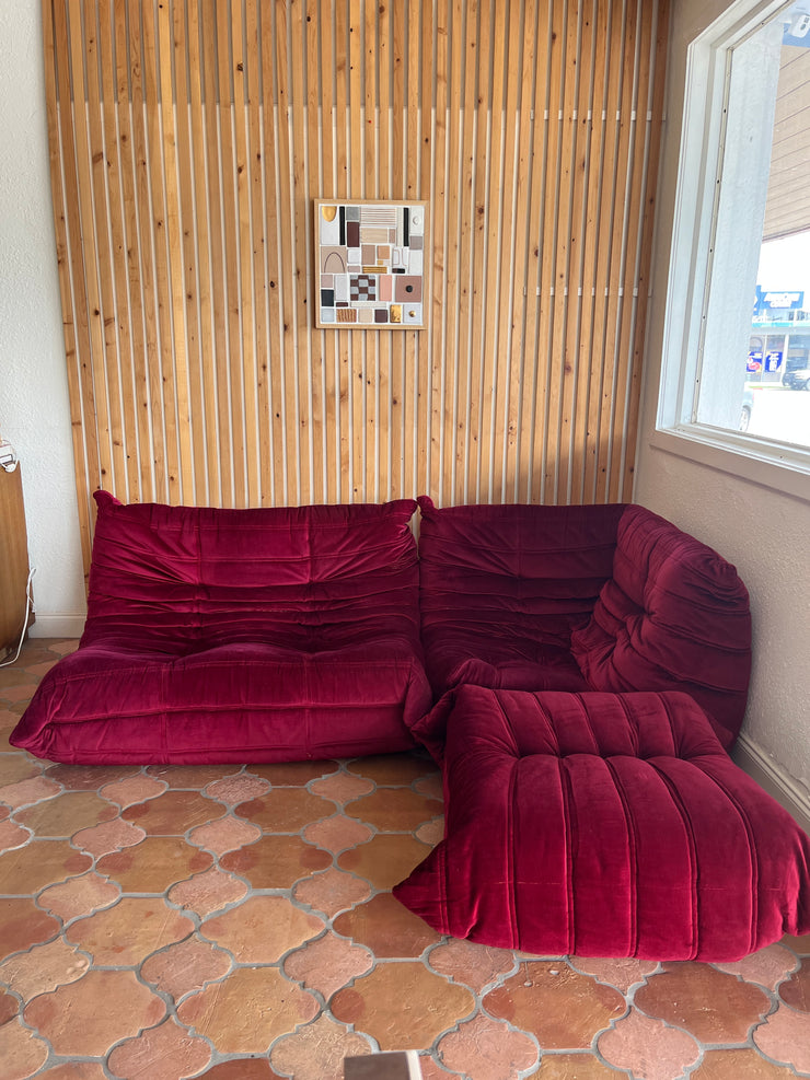 Vintage Ligne Roset Togo Set