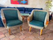 Vintage Danish Lounge Chairs