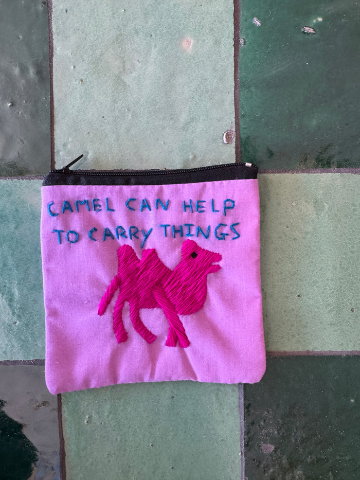 "Chalee" Embroidered Pouches by Hmong Youth in Laos (FREE SHIPPING)