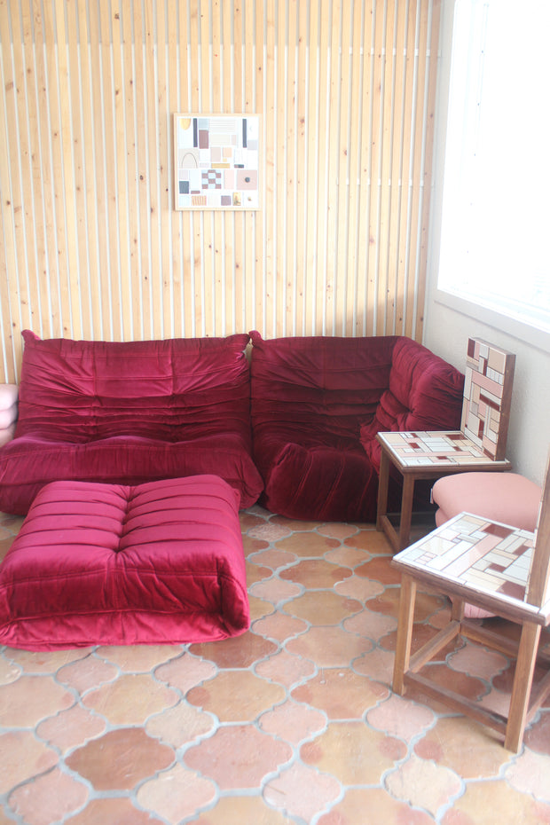Vintage Ligne Roset Togo Set