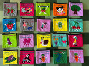 "Chalee" Embroidered Pouches by Hmong Youth in Laos (FREE SHIPPING)