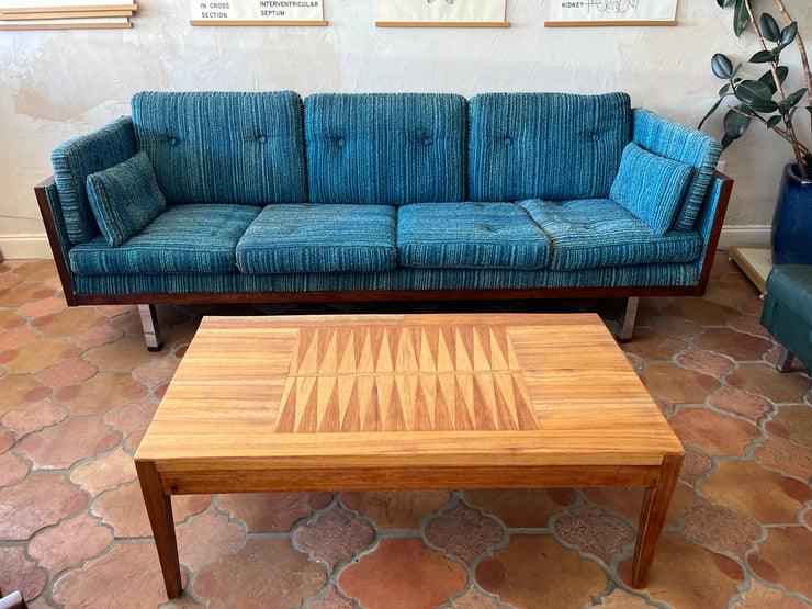 Vintage Backgammon Coffee Table