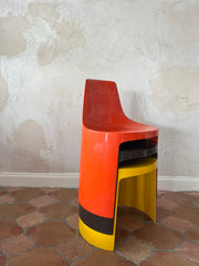 Stacking ‘Umbo’ Chair Set by Kay LeRoy Ruggles