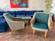 Vintage Danish Lounge Chairs