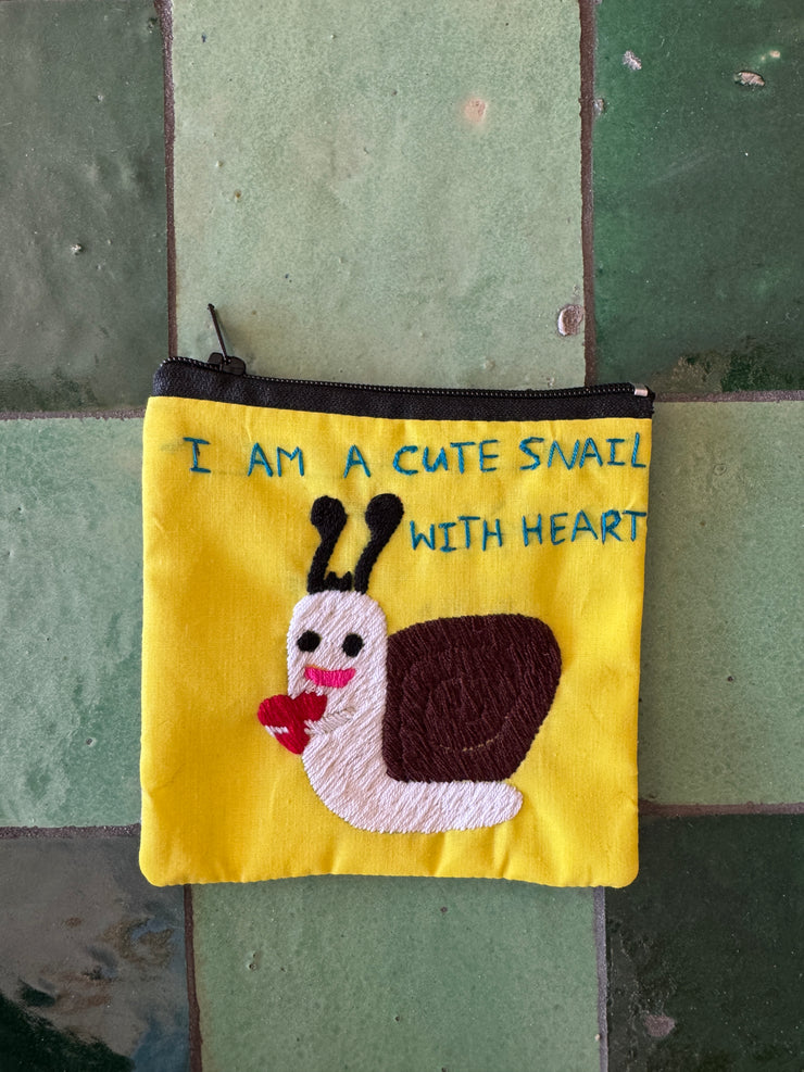 "Chalee" Embroidered Pouches by Hmong Youth in Laos (FREE SHIPPING)