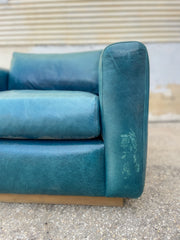 One Kings Lane Leather Club Chairs (priced individually)