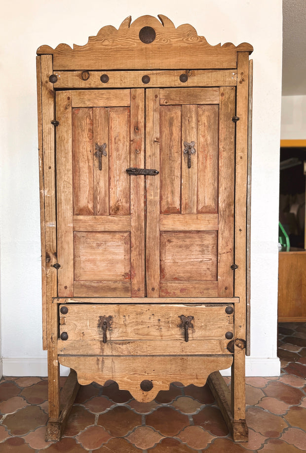 Primitive Rusic Cabinet