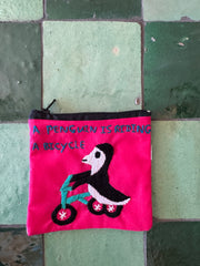 "Chalee" Embroidered Pouches by Hmong Youth in Laos (FREE SHIPPING)