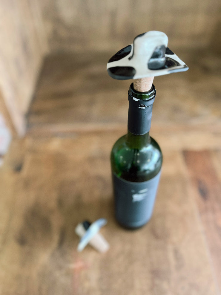 Ceramic Cowboy Hat Wine Stopper (FREE SHIPPING)