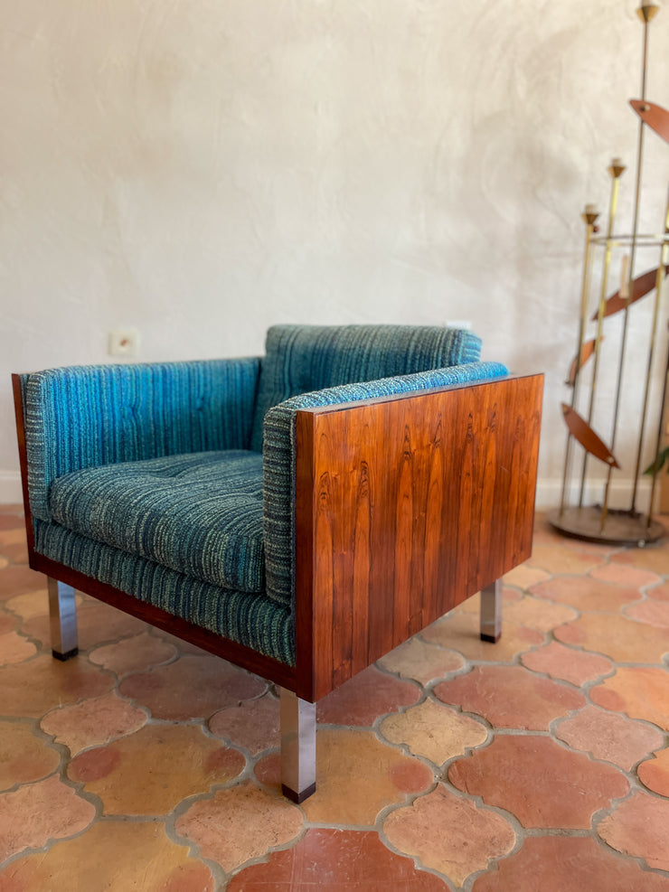 Danish Modern Jydsk Mobelvaerk Rosewood Club Chair