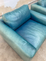 One Kings Lane Leather Club Chairs (priced individually)