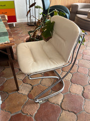 Gastone Rinaldi Leather Chairs (2 available)