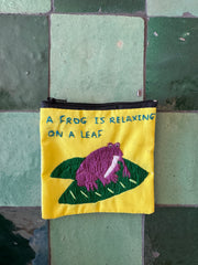 "Chalee" Embroidered Pouches by Hmong Youth in Laos (FREE SHIPPING)