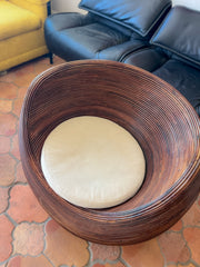 Pencil Reed Cone Chair