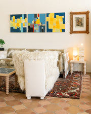 Sherpa & Linen Chairs (priced individually)