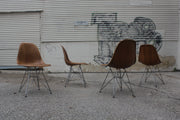 Herman Miller Walnut Chair Set