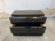 Lane Black Lacquered Dresser