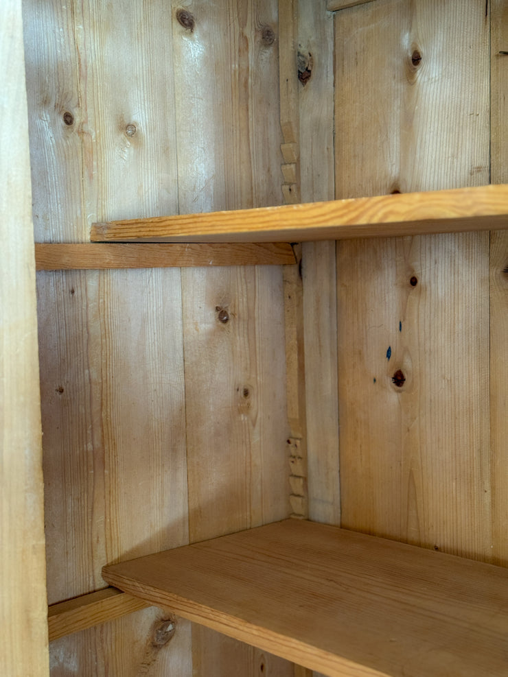 Antique English Pine Armoire