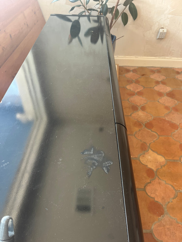 Lane Black Lacquered Console