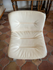 Gastone Rinaldi Leather Chairs (2 available)