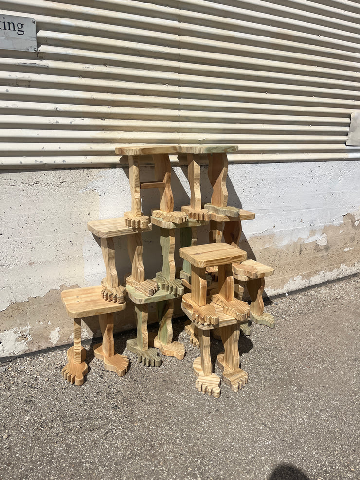 Wooden Foot Stool (FREE SHIPPING)