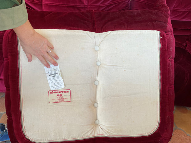 Vintage Ligne Roset Togo Set