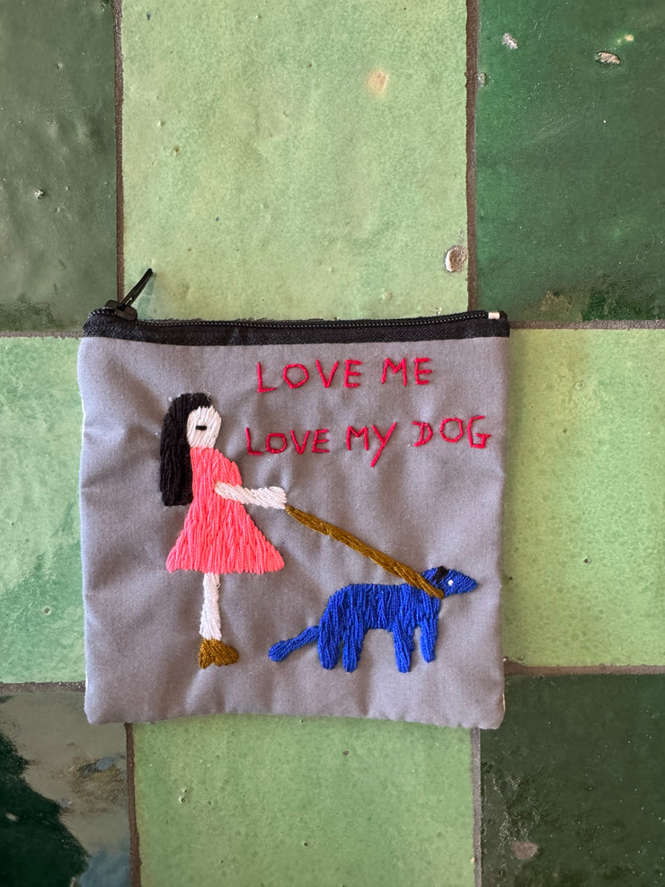 "Chalee" Embroidered Pouches by Hmong Youth in Laos (FREE SHIPPING)