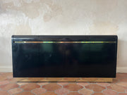 Lane Black Lacquered Console