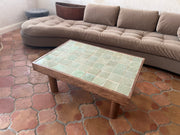 Stampworthy Original Sage Zellige Coffee Table