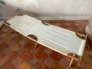 Tucker Military Folding Cot 1940's (FREE SHIPPING)