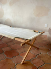 Tucker Military Folding Cot 1940's (FREE SHIPPING)