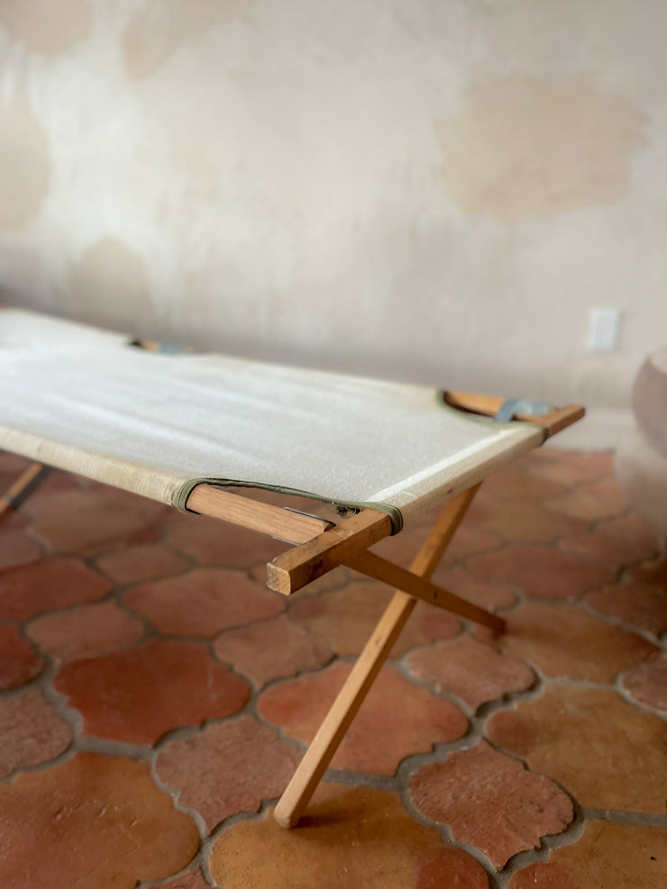 Tucker Military Folding Cot 1940's (FREE SHIPPING)